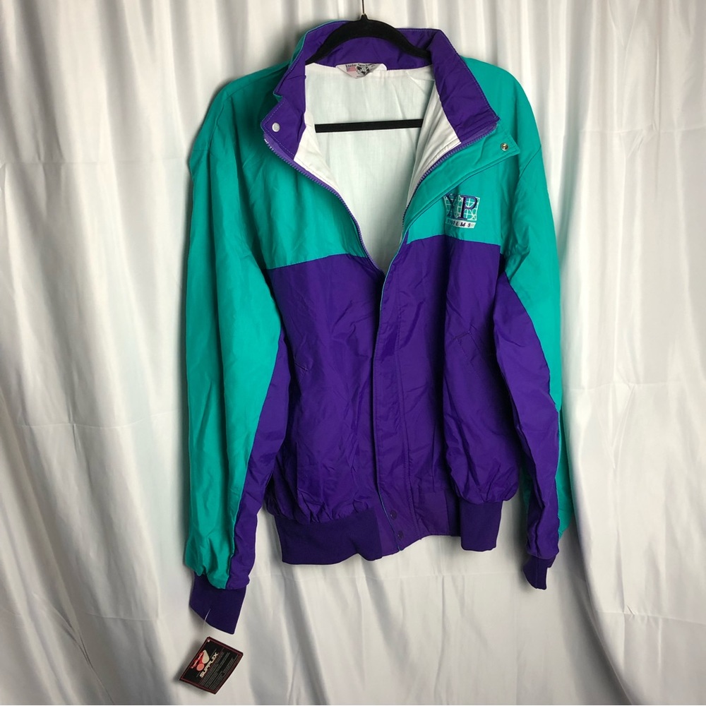 Vintage Color blocked Ski Jacket